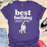 Best bulldog mom ever - V7 - Elegant Pattern T-Shirt
